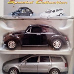 Σετ μεταλλικά μοντέλα αυτοκινήτων Volkswagen Beetle και Passat Variant καινούργια