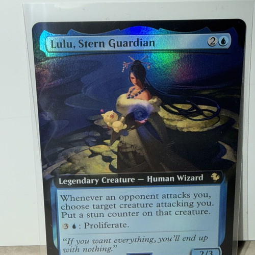 Magic: The Gathering Lulu, Stern Guardian Foil Card New