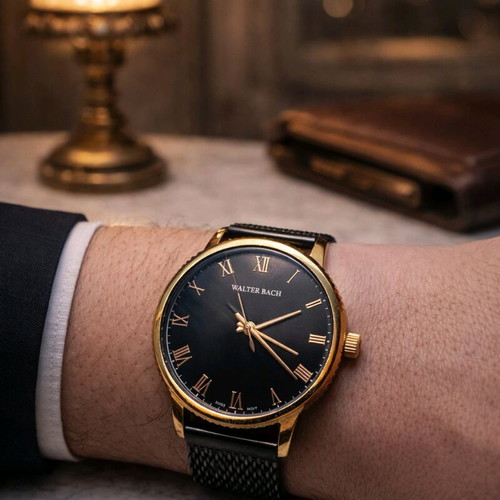 Walter Bach Saphire Crystal watch like new