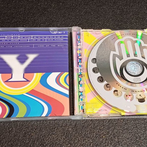 Hands On Yello CD used, electronic music compilation 1995