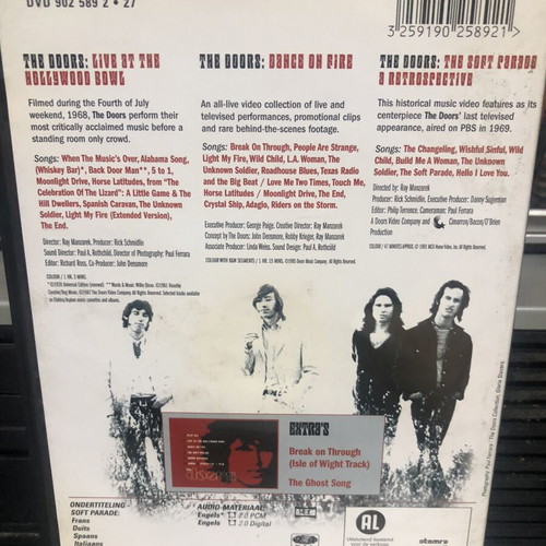 The Doors 30 Years Commemorative Edition DVD used, rock