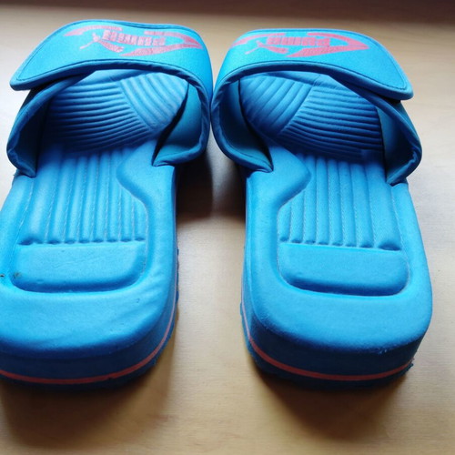 Puma flip-flops size 42 used, blue