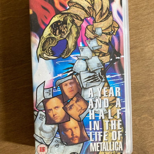 Metallica A Year And A Half in the Life of Metallica Part 01 VHS like new