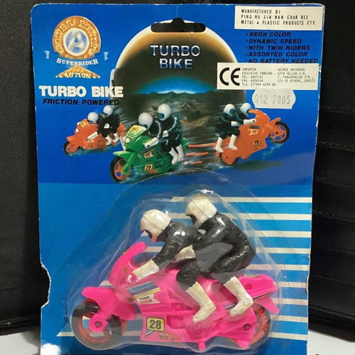 Super Rider Action-Turbo Bike with friction movement and neon color new