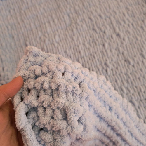 Children's knitted single quilt handmade new with pillowcase gift