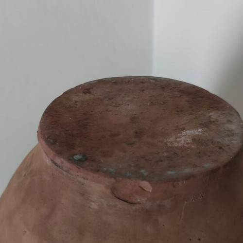 Authentic traditional clay kioupi vintage ceramic, used, 30cm