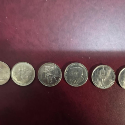 14 Greek commemorative coins 1974-2000