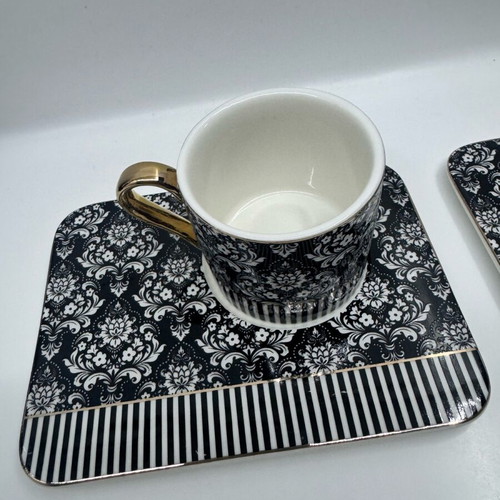 Karaca set of 2 cups for Greek coffee like new