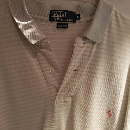 Polo by Ralph Lauren used, white, size L