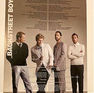 Backstreet Boys - Sugababes Στίχοι Ένθετο από περιοδικό Αφισόραμα Σε καλή κατάσταση Τιμή 5 Ευρώ