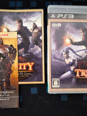 Trinity: Souls of Zill O'll PS3 game like new, Japanese version NTSC-J