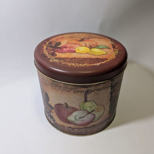 Metal storage box used 19.5x22cm