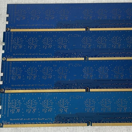 DDR3 RAM set used, 4x 4GB 16GB PC3-12800U 1600MHz desktop memory