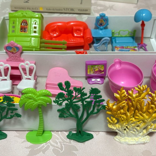 Plastic toys like new, all together