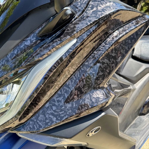 Kymco AK550 Noodoe ABS 2019 σαν καινούργιο μπλε σκούτερ