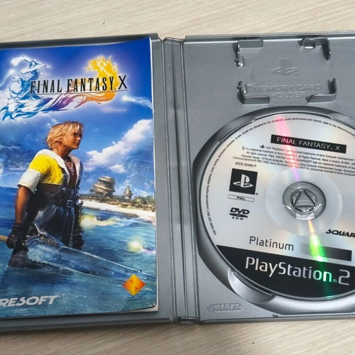 Final Fantasy X and XII games used, pack for PlayStation 2