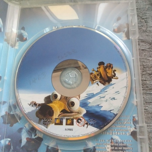 Ice Age 2 The Meltdown DVD, dubbed with Greek subtitles
