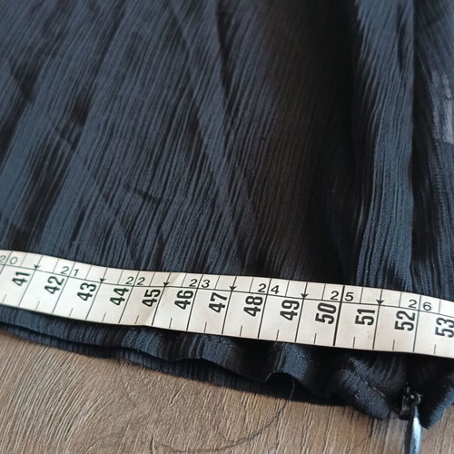 Melanie Lyne summer blouse L black like new
