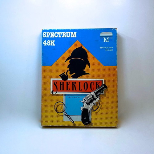 Sherlock Spectrum ZX tape cassette used, no manual