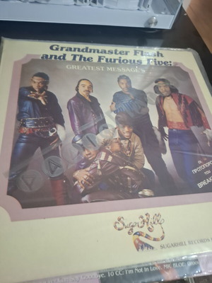 Grandmaster Flash and The Furious Five Greatest Messages 1984 vinyl