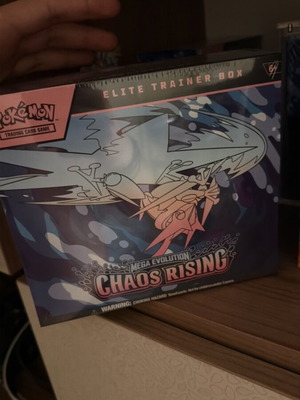Pokemon Chaos Rising Elite Trainer Box sealed