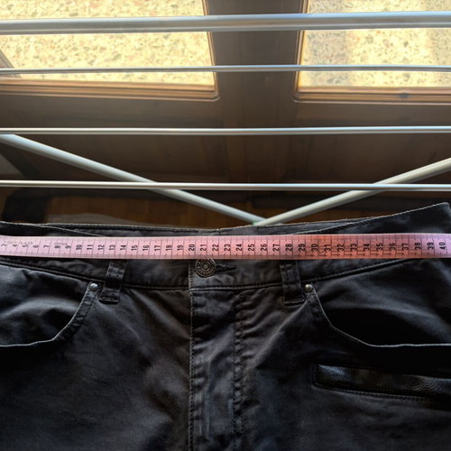 Armani Jeans slim fit pants size 32, black
