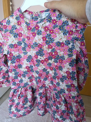 Mayoral dress like new, multicolored, size 98 cm for 3 years old