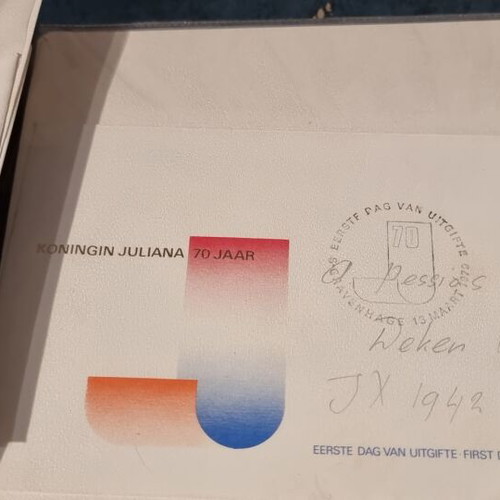 First Day Covers stamp collection like new from Netherlands 1970-1980