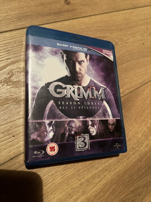 Grimm Season Three Blu-Ray μεταχειρισμένο με αγγλικούς υπότιτλους