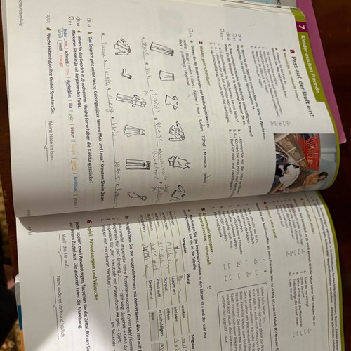 Daf kompakt neu A1-B1 used, with CD and erasable pencil or pen notes
