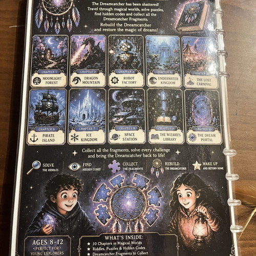 The Dreamcatcher Interactive Educational Adventure Kit for Ages 8-12