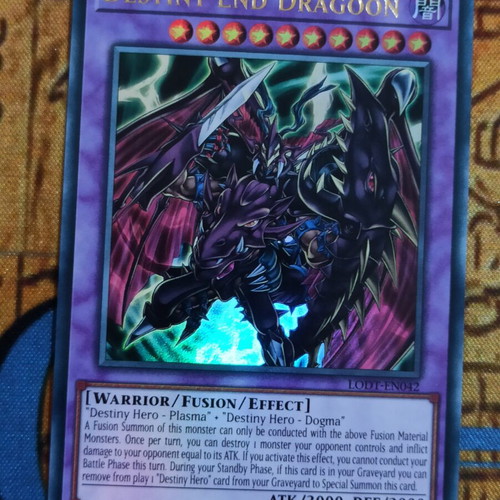 Destiny End Dragoon Yu-Gi-Oh! card like new
