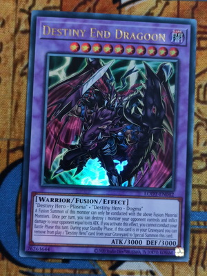 Destiny End Dragoon Yu-Gi-Oh! card like new