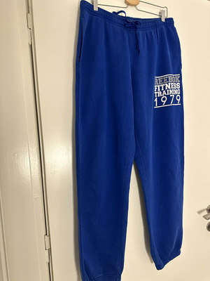 Reebok sweatpants blue like new