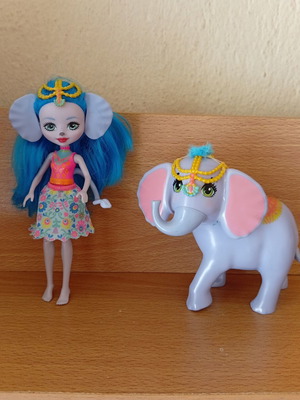 Mattel Enchantimals κούκλα και φιγούρα Ekaterina Elephant