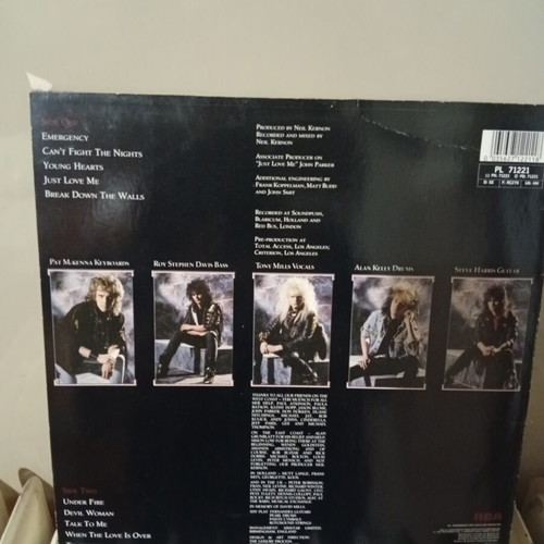 Shy Excess All Areas vinyl record 1987 like new, rock