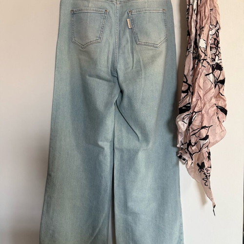 Manila Grace denim pants new, size S, blue