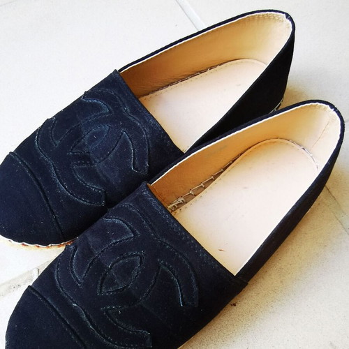 Chanel women's black ballerinas like new, size 36