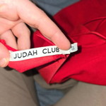 Red mini dress