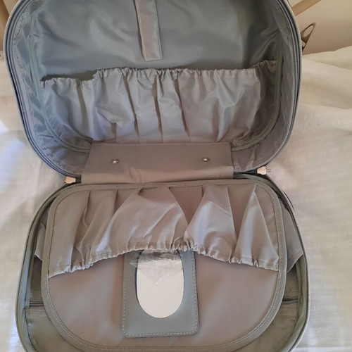 Necessery women's cosmetic bag new, gray