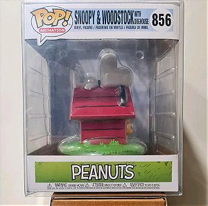 Funko Pop Animation #856 Snoopy & Woodsrock with doghouse