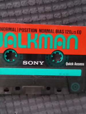Sony Walkman cassette tape 1980, like new