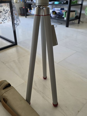Vintage photographic tripod with original carrying case used