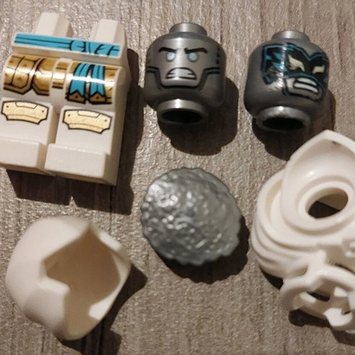 Lego Ninjago parts from Zane and Jay figures, like new