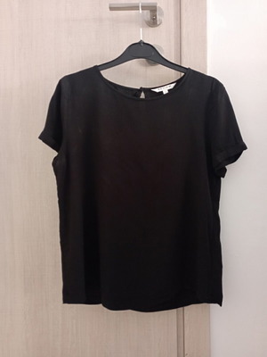 Review black t-shirt new, size S