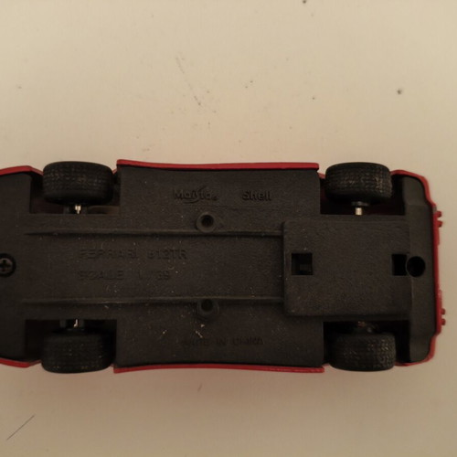 Ferrari 512TR Maisto miniature car like new with pull-back mechanism