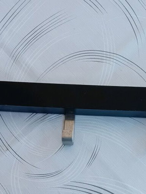 Wooden lacquered coat rack 60cm like new