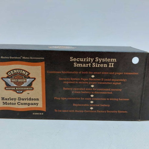 Harley-Davidson electronic security system Smart Siren II new 11x6cm