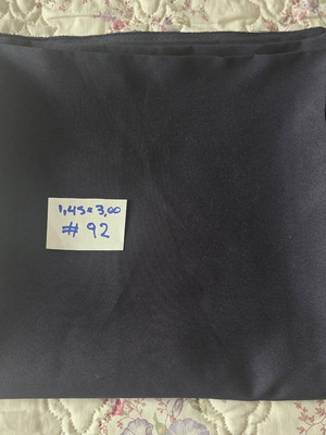 Dark blue sewing fabric