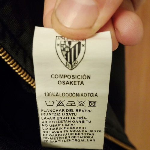 FC Athletic Bilbao men's cotton jacket size M like new